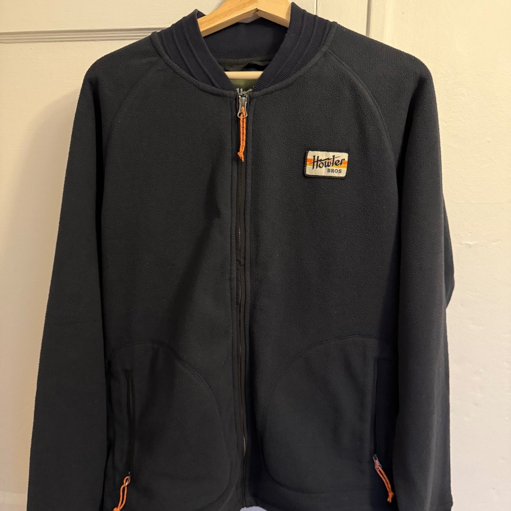 Howler Brothers Dark Gray Bomber Jacket